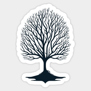 Minimalist Tree Of Life Sticker